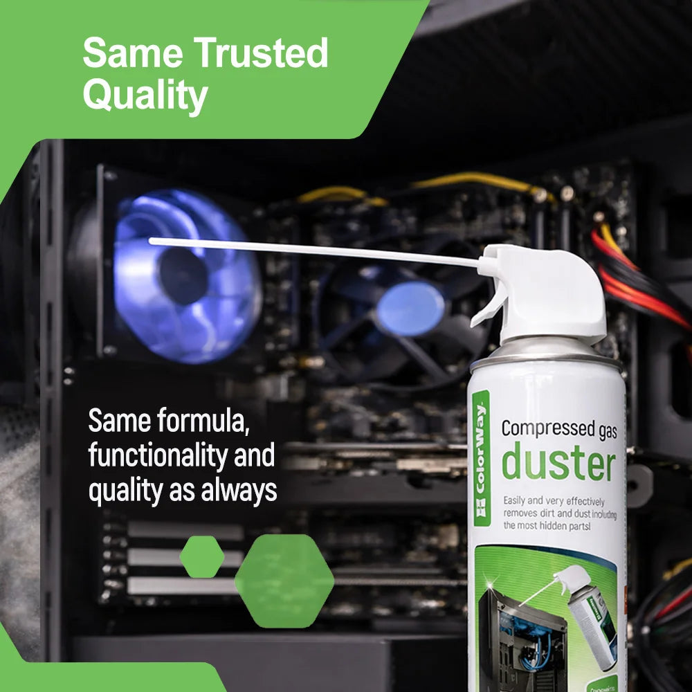 ColorWay CW-3333 | Compressed air duster | 500 ml