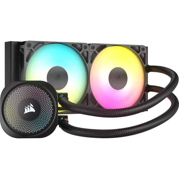 CORSAIR NAUTILUS 240 RS ARGB | Liquid CPU cooler | 240 mm radiator | Black