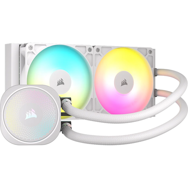 CORSAIR NAUTILUS 240 RS ARGB | Liquid CPU cooler | 240mm | White