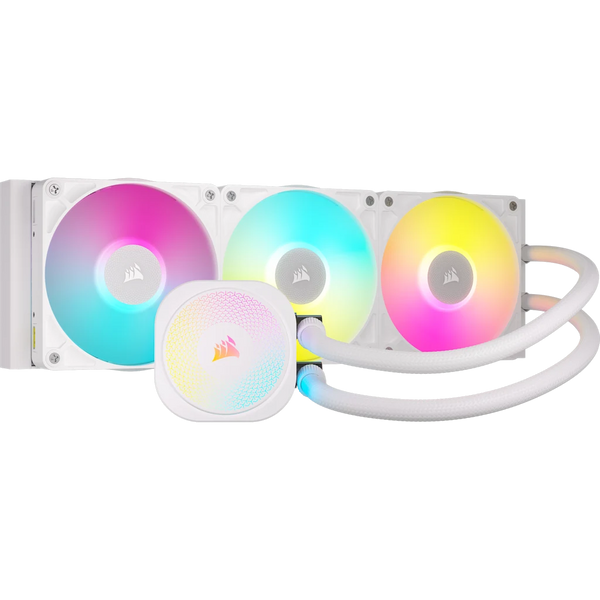 CORSAIR iCUE LINK TITAN 360 RX RGB | 360mm AIO CPU cooler | 3×120mm RGB fans