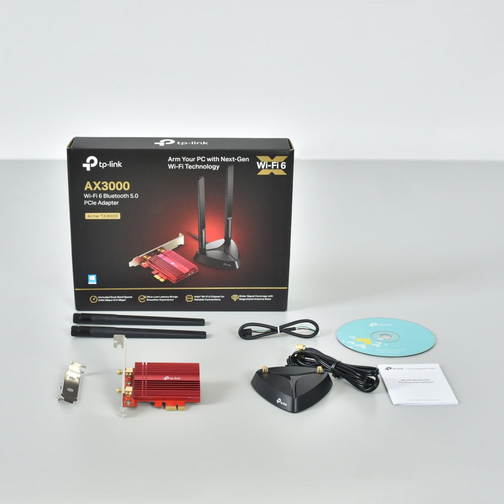 TP-Link Archer TX3000E | Wi-Fi 6 PCIe adapter | AX3000 | Bluetooth 5.0
