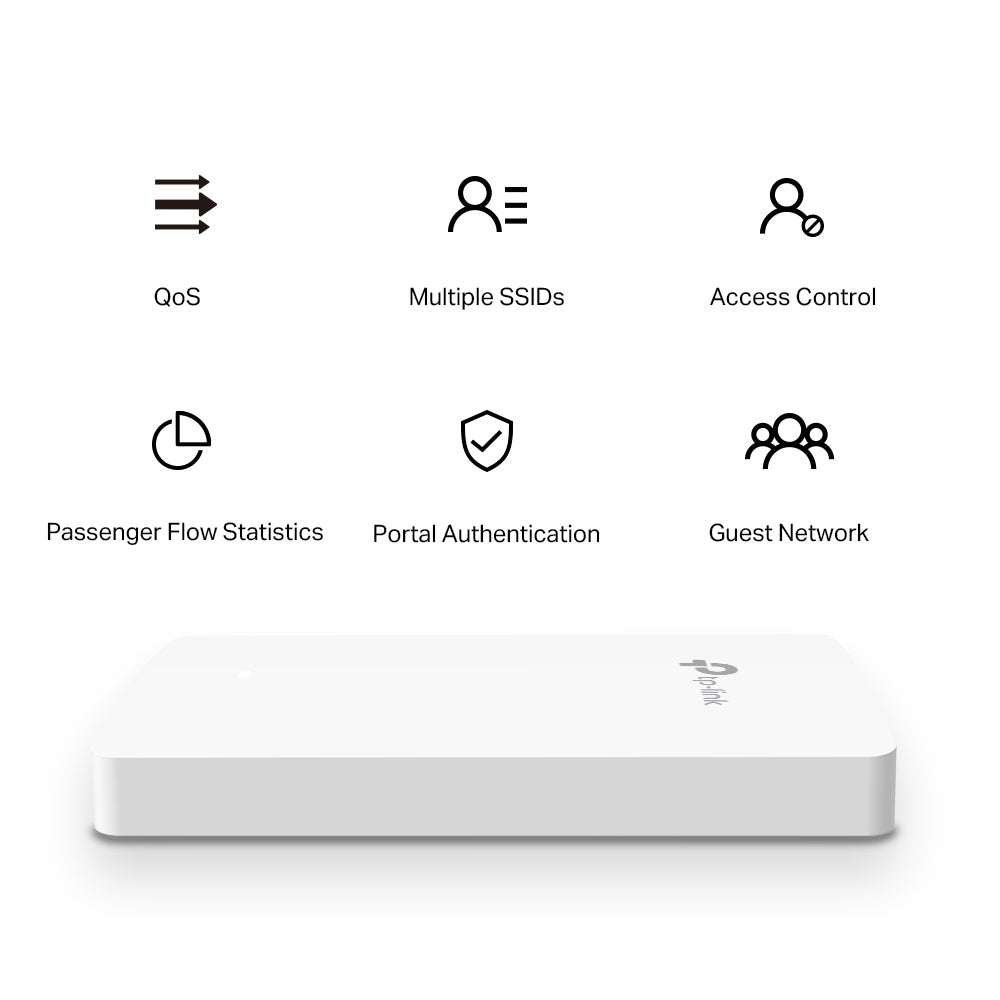 TP-Link Omada EAP235-Wall | Wall plate access point | AC1200 dual-band Wi-Fi