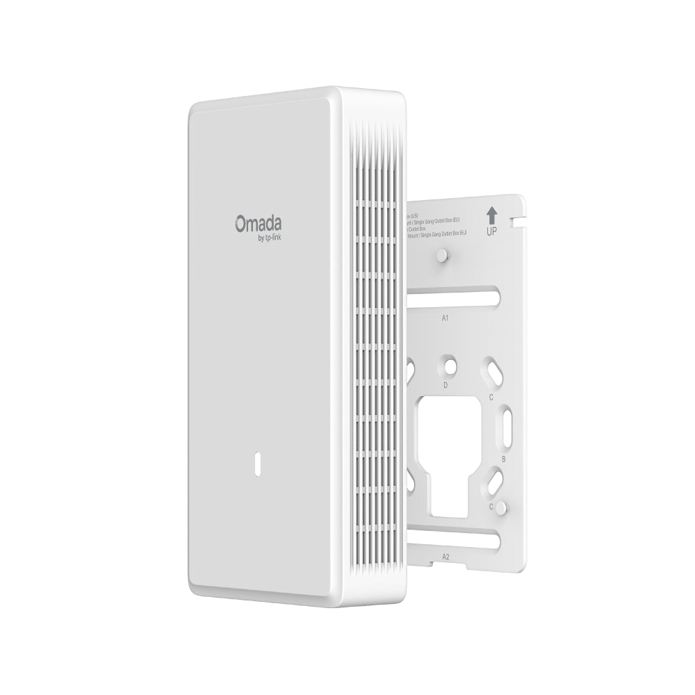 TP-Link Omada EAP725-Wall | Wi-Fi 7 access point | BE3600 | Wall plate