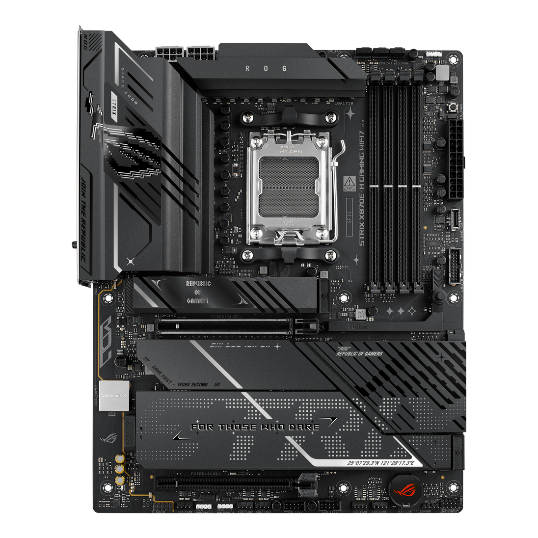 ASUS ROG STRIX X870E-H GAMING WIFI7 | ATX motherboard | AM5 DDR5 | Wi-Fi 7