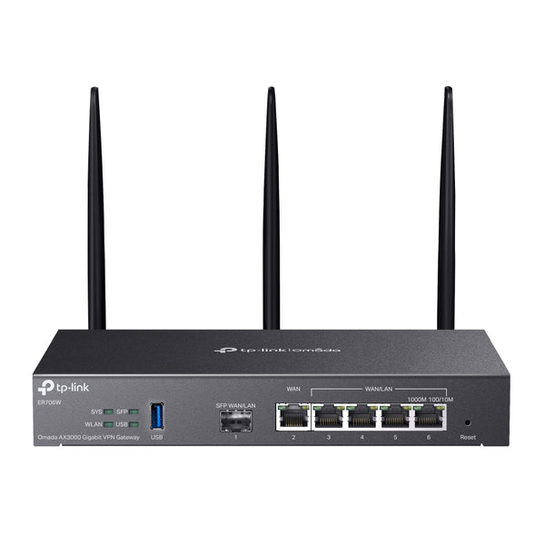 TP-Link Omada ER706W | Wi-Fi 6 VPN gateway | AX3000 dual-band | Gigabit