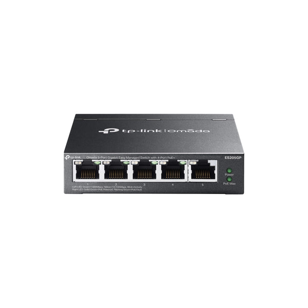 TP-Link Omada ES205GP | Gigabit PoE+ switch | 5 ports | 65W PoE budget