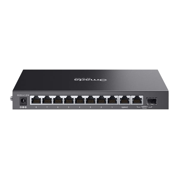 TP-Link Omada ES210GP | Gigabit network switch | 8-port PoE+ | 10 ports
