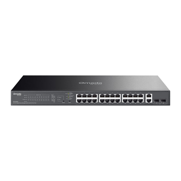 TP-Link Omada ES228GP | 28-port Gigabit switch | 24-port PoE+ | 250W