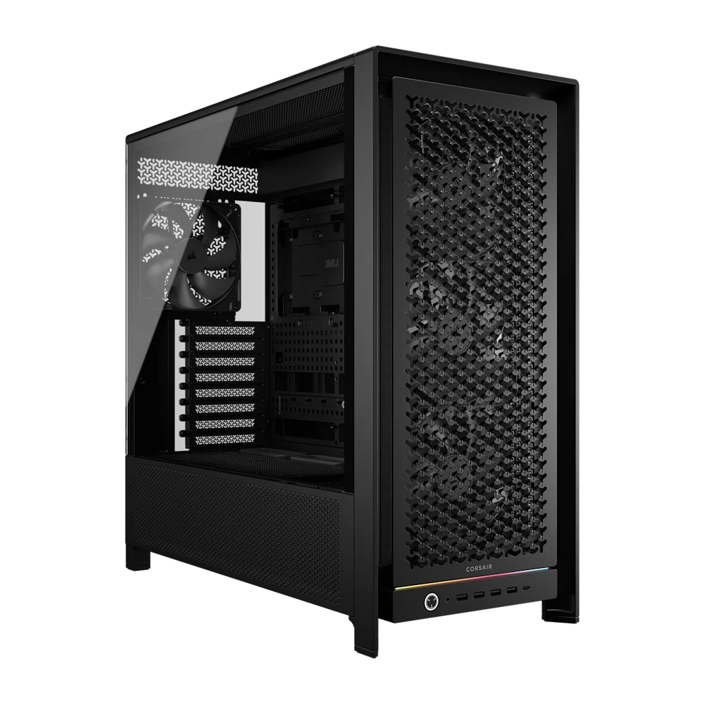 CORSAIR FRAME 5000D RS | Mid-tower PC case | 4 x 140 mm fans | Black