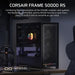 CORSAIR FRAME 5000D RS | Mid-tower PC case | 4 x 140 mm fans | Black