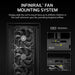 CORSAIR FRAME 5000D RS | Mid-tower PC case | 4 x 140 mm fans | Black