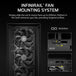 CORSAIR FRAME 5000D RS | Mid-tower PC case | 4 x 140 mm fans | Black