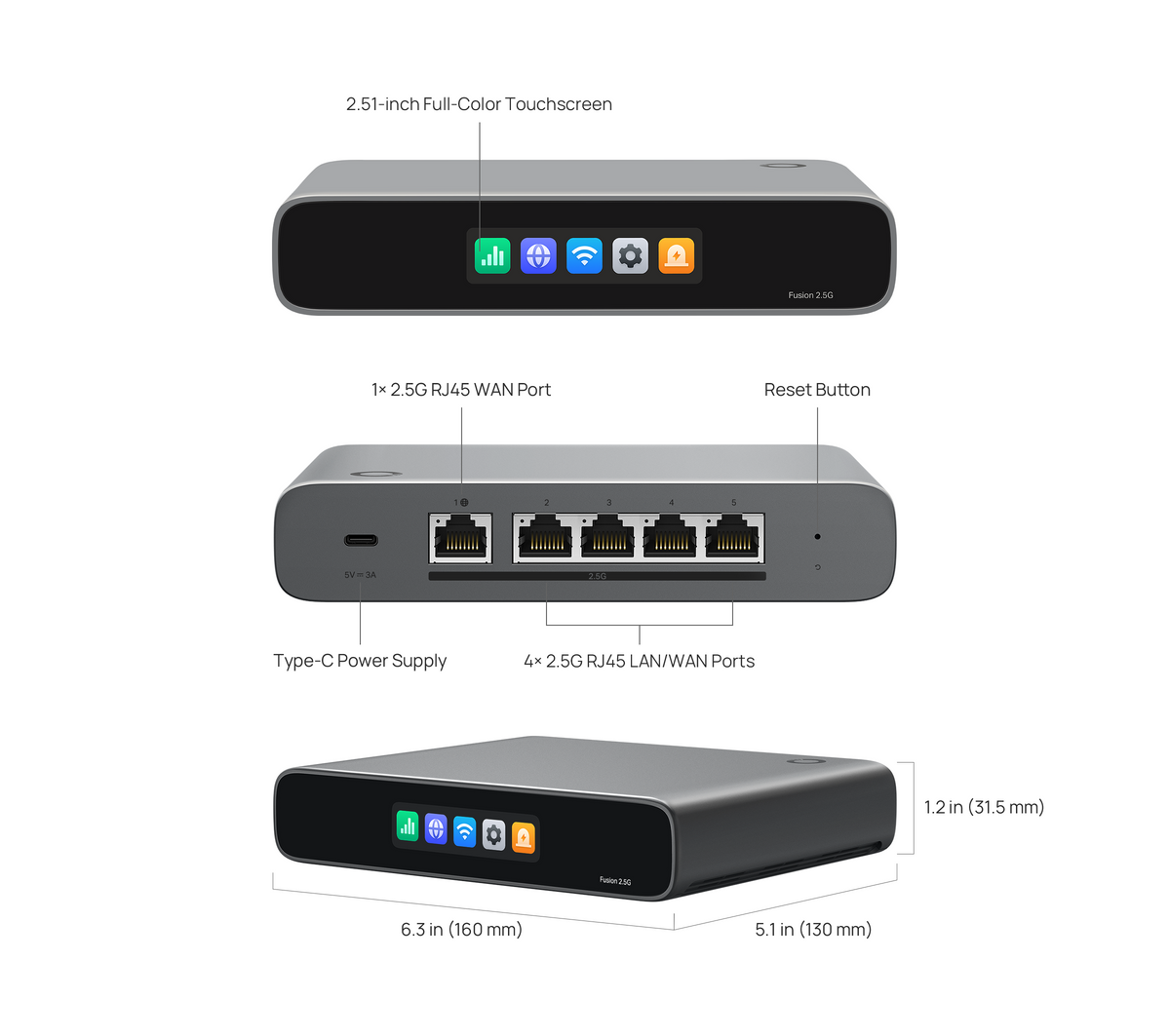 TP-Link Omada Fusion 2.5G | Network gateway and controller | Multi-WAN