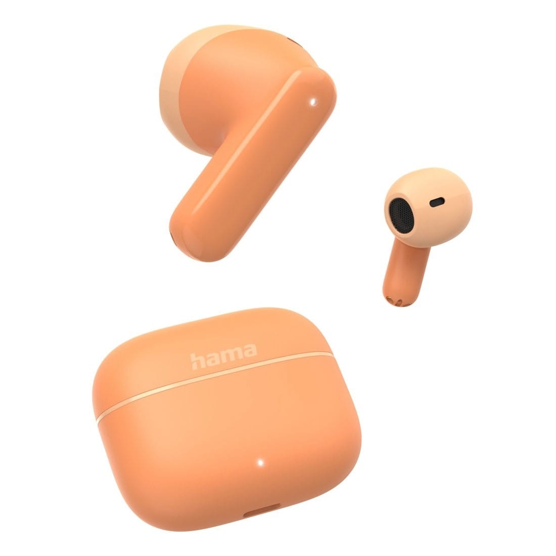 Hama Freedom Light II | True wireless earbuds | Bluetooth 5.3 | Orange