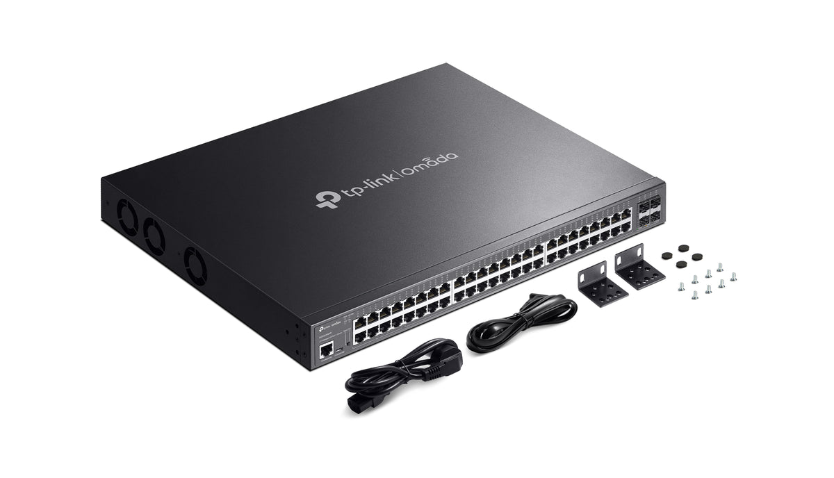 TP-Link Omada SG3452XMPP | Managed network switch | 48 Gigabit ports
