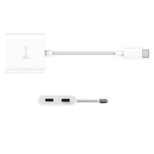 J5create JCA164-N | USB-C video adapter | 4K 240Hz | White