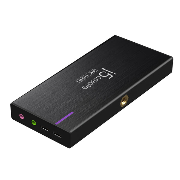 J5create JVA14-N | 4K game capture card | Black