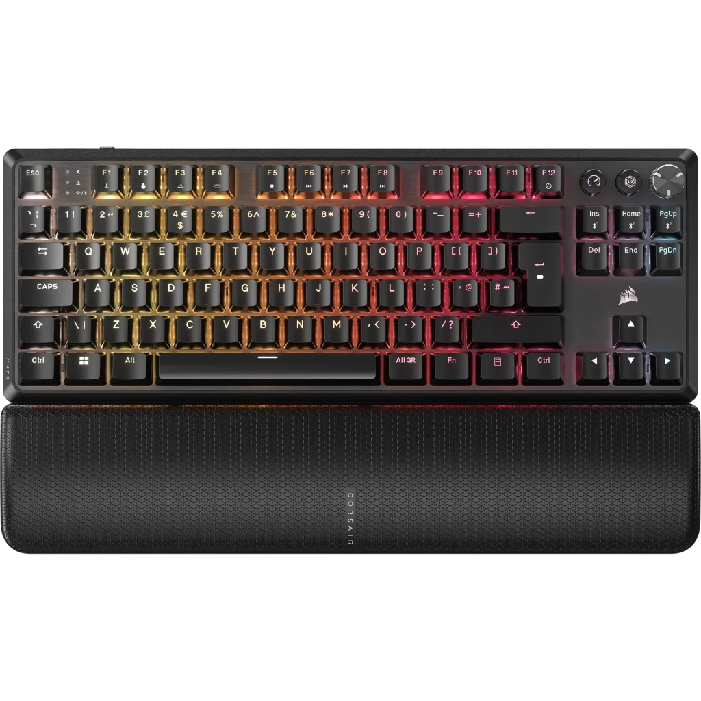 CORSAIR K70 CORE TKL WIRELESS | Mechanical gaming keyboard | UK QWERTY | Black
