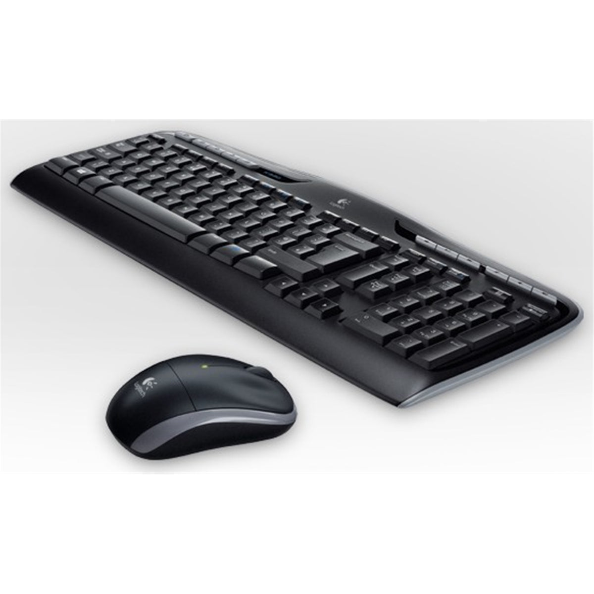 Logitech MK330 | Wireless keyboard and mouse combo | 2.4 GHz | UK QWERTY | Black