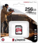 Kingston Canvas React Plus V60 | SDXC memory card | UHS-II U3 V60 | 256GB