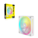 CORSAIR iCUE LINK LX120 RGB | 120 mm case fan | PWM RGB | White | Single pack