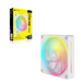 CORSAIR iCUE LINK LX120 RGB | 120 mm case fan | PWM RGB | White | Single pack
