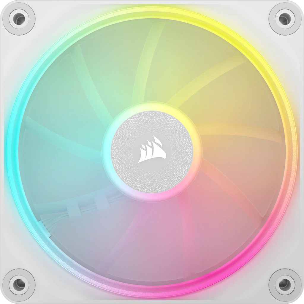 CORSAIR iCUE LINK LX120 RGB | 120 mm case fan | PWM RGB | White | Single pack