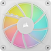 CORSAIR iCUE LINK LX120 RGB | 120 mm case fan | PWM RGB | White | Single pack