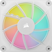 CORSAIR iCUE LINK LX120 RGB | 120 mm case fan | PWM RGB | White | Single pack