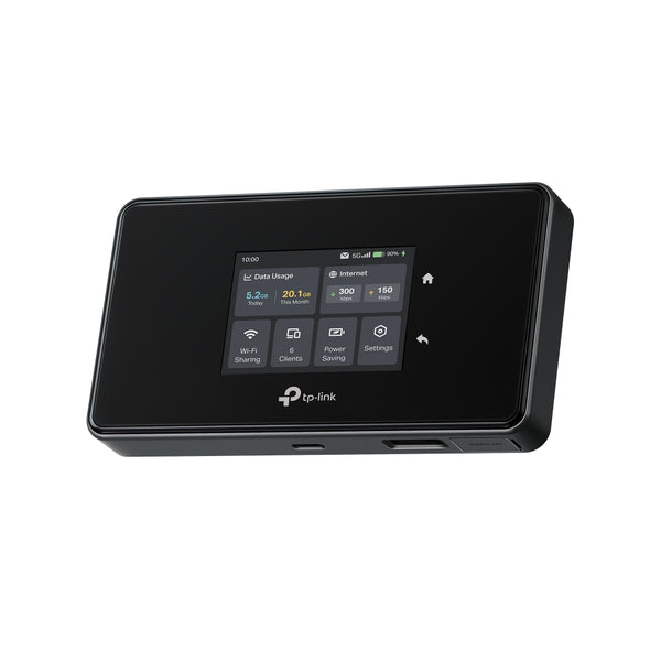 TP-Link M8550 | 5G mobile Wi-Fi router | Black