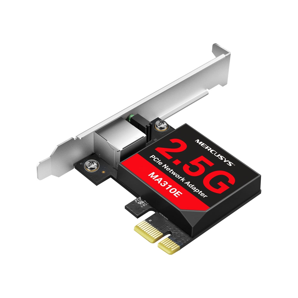 MERCUSYS MA310E | PCIe network adapter | 2.5 Gigabit Ethernet | RJ45