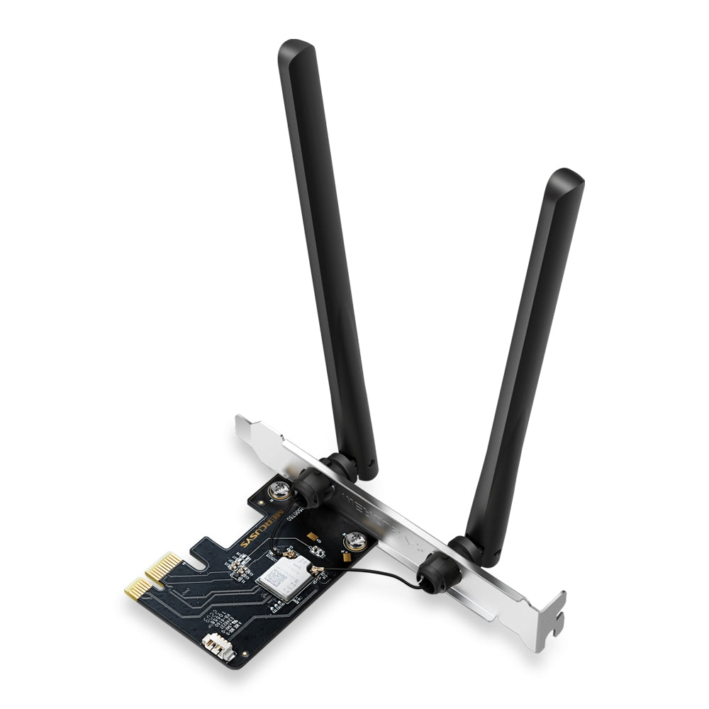 MERCUSYS MA86XE | Wi-Fi 6E PCIe adapter | AXE5400 tri-band | Bluetooth 5.2