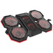 MARVO Atlas 60 | Laptop cooling stand | Six fans with six speed levels | Black
