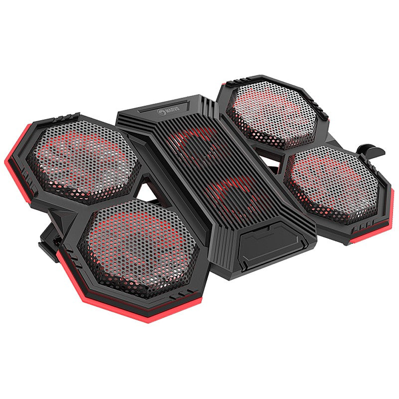 MARVO Atlas 60 | Laptop cooling stand | Six fans with six speed levels | Black