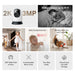 MERCUSYS MC210 | Pan/Tilt Wi-Fi security camera | 2K 3MP | 360° coverage