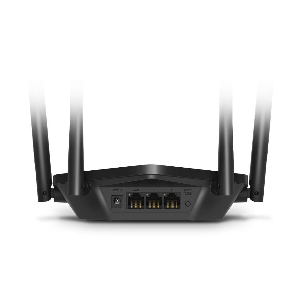MERCUSYS MR60X | Wi-Fi 6 router | AX1500 dual-band | Black