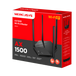 MERCUSYS MR60X | Wi-Fi 6 router | AX1500 dual-band | Black