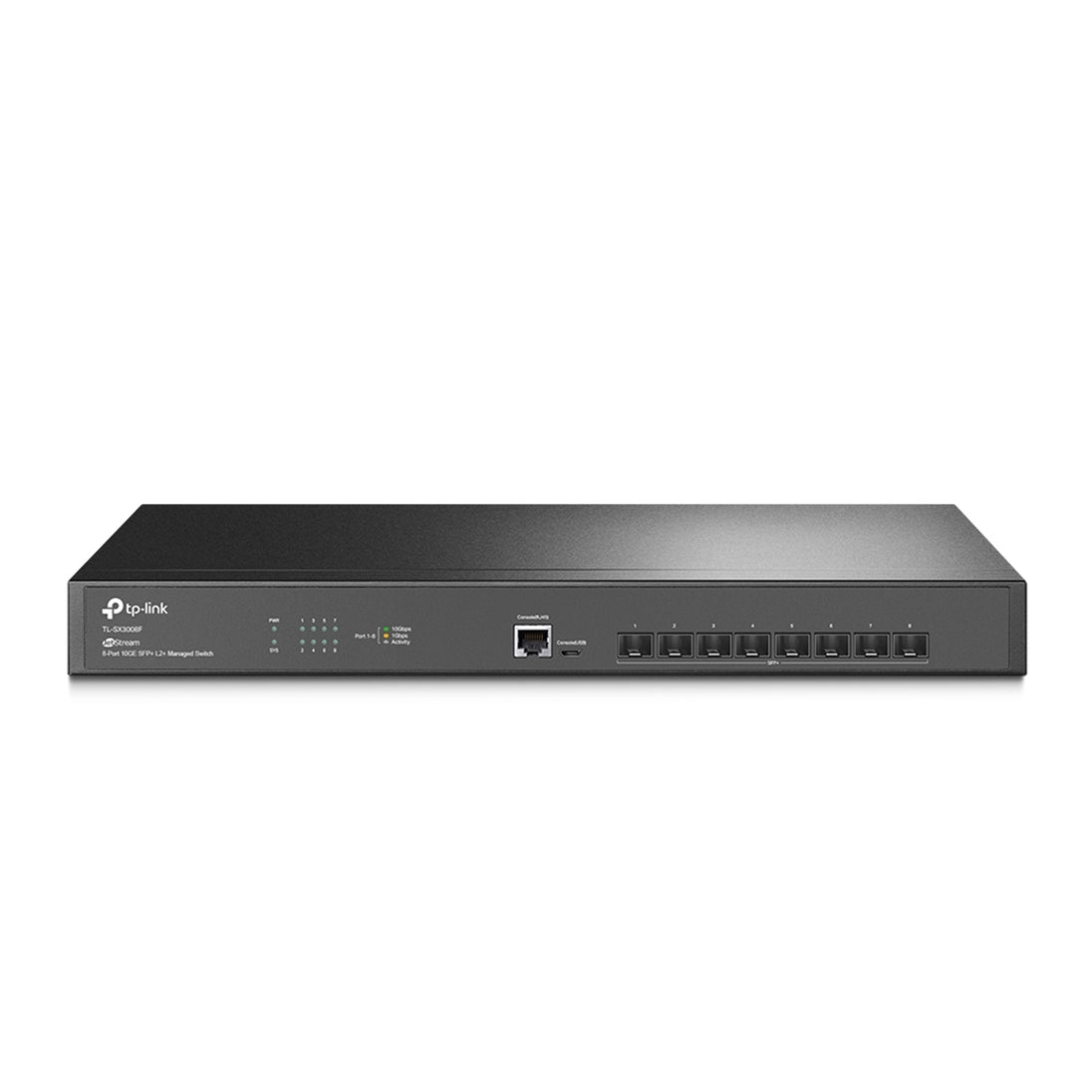TP-Link JetStream TL-SX3008F | 10GbE managed switch | 8 SFP+ ports