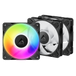 ARCTIC P12 Pro A-RGB | 120 mm case fans | 3 pack | Black
