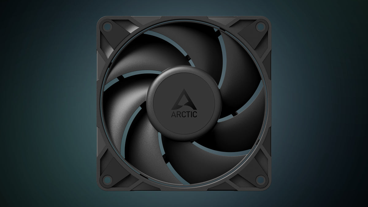 ARCTIC P12 Pro PST CO | 120 mm case fan | PWM with daisy-chain connector | Black