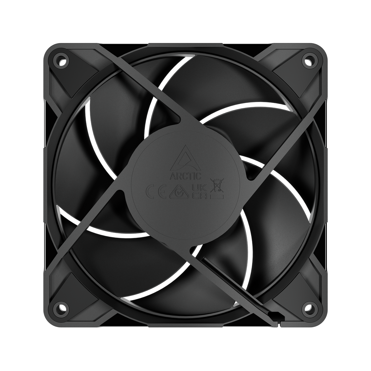 ARCTIC P12 Pro PST LN | 120 mm case fan | PWM 450–2000 rpm | Black