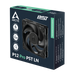 ARCTIC P12 Pro PST LN | 120 mm case fan | PWM 450–2000 rpm | Black