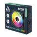 ARCTIC P12 Pro Reverse A-RGB | 120 mm case fan | Black