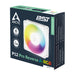 ARCTIC P12 Pro Reverse A-RGB | 120 mm PC fan | White