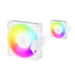 ARCTIC P12 Pro Reverse A-RGB | 120 mm PC case fans | PWM | White 3-pack