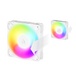 ARCTIC P12 Pro Reverse A-RGB | 120 mm PC case fans | PWM | White 3-pack