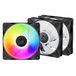 ARCTIC P14 Pro A-RGB | 140 mm case fans | 2500 rpm PWM | 3-pack black