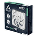ARCTIC P14 Pro PST | 140 mm PWM case fan | Cable splitter | White