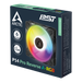 ARCTIC P14 Pro Reverse A-RGB | 140 mm PC case fan | Black