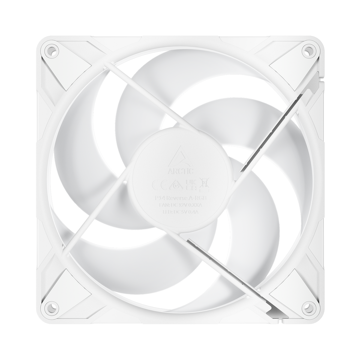 ARCTIC P14 Pro Reverse A-RGB | 140 mm case fan | White